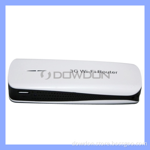 Portable Mini 3G WiFi Router with Power Bank, 3G WiFi Router (Router-215)
